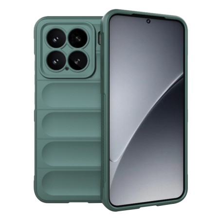 Husa Antisoc pentru Xiaomi 15 - Margini Anti-Alunecare - Shield - Green