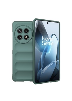 Husa Antisoc pentru OnePlus 13 - Margini Anti-Alunecare - Shield - Green