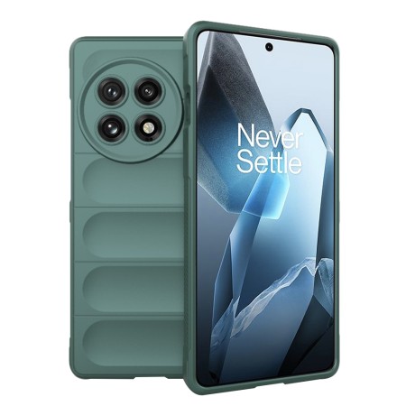 Husa Antisoc pentru OnePlus 13 - Margini Anti-Alunecare - Shield - Green