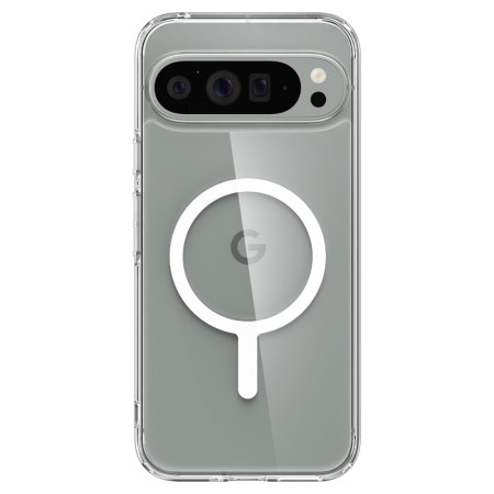 Husa pentru Google Pixel 9 Pro XL - Spigen Ultra Hybrid MagSafe OneTap Ring - White