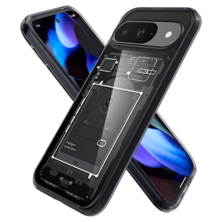 Husa pentru Google Pixel 9 / 9 Pro - Spigen Ultra Hybrid Zero One - Matte Black