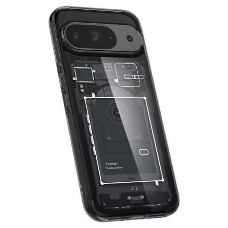 Husa pentru Google Pixel 9 / 9 Pro - Spigen Ultra Hybrid Zero One - Matte Black