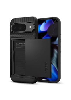 Husa pentru Google Pixel 9 / 9 Pro - Spigen Slim Armor CS - Black