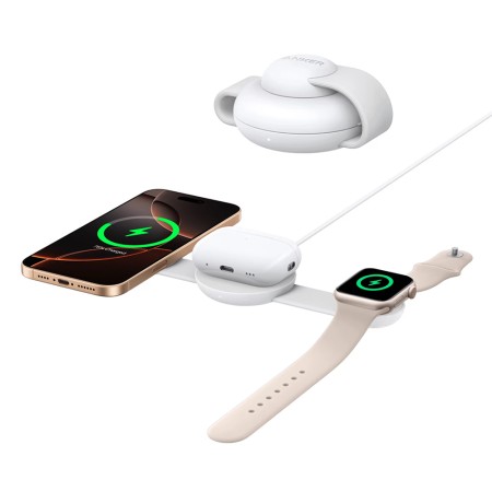 Incarcator MagSafe pentru Apple Phone/Pods/Watch, 15W - Anker (B25M8H21) - White