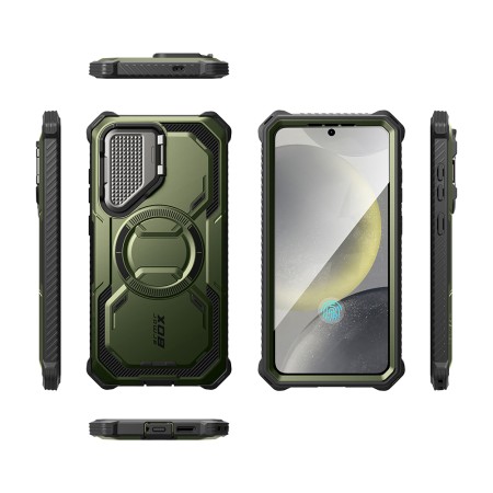 Husa pentru Samsung Galaxy S25 + Folie - I-Blason Armorbox - Guldan