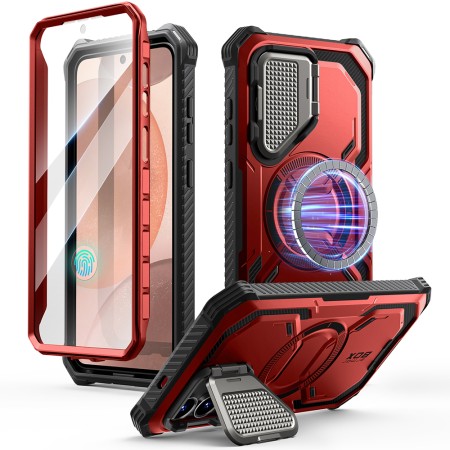 Husa pentru Samsung Galaxy S25 + Folie - I-Blason Armorbox - Ruddy