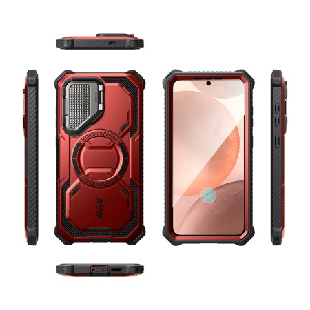 Husa pentru Samsung Galaxy S25 + Folie - I-Blason Armorbox - Ruddy