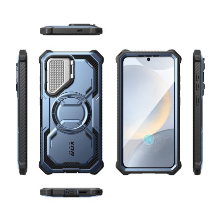 Husa pentru Samsung Galaxy S25 + Folie - I-Blason Armorbox - Tilt