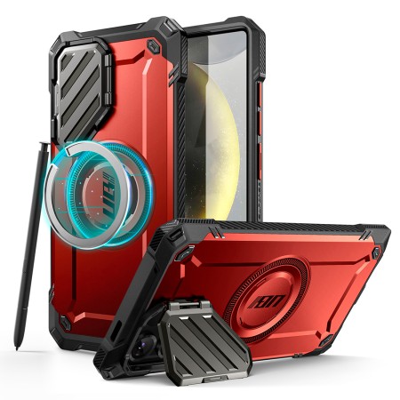 Husa pentru Samsung Galaxy S25 Ultra - Supcase Unicorn Beetle XT MagSafe - Ruddy