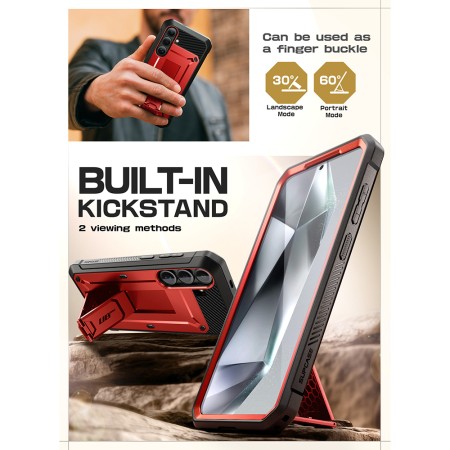 Husa pentru Samsung Galaxy S25 Plus - Supcase Unicorn Beetle Pro - Ruddy