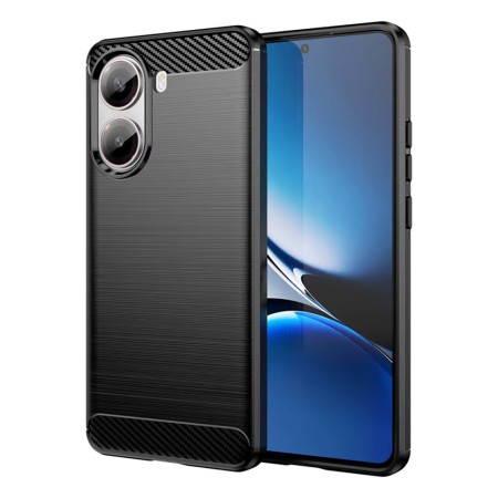 Husa Carbon pentru Xiaomi Poco X7 Pro, Tech Protects, Black