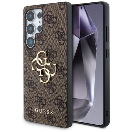 Husa pentru Samsung Galaxy S25 Ultra - Guess Hardcase 4G Big Metal Logo - Brown