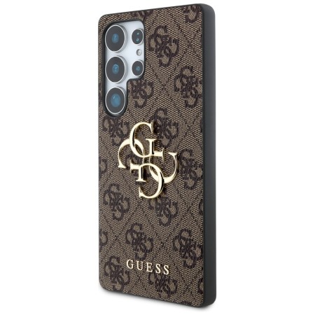 Husa pentru Samsung Galaxy S25 Ultra - Guess Hardcase 4G Big Metal Logo - Brown