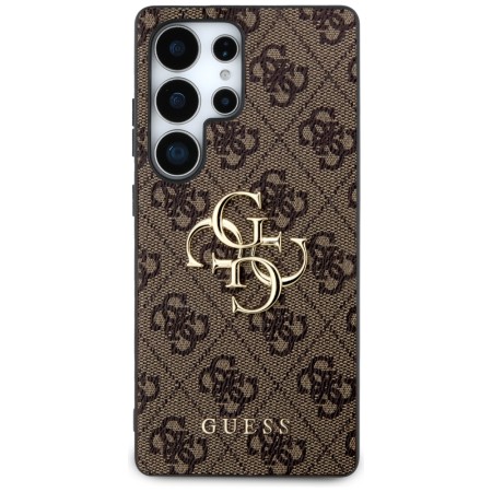 Husa pentru Samsung Galaxy S25 Ultra - Guess Hardcase 4G Big Metal Logo - Brown