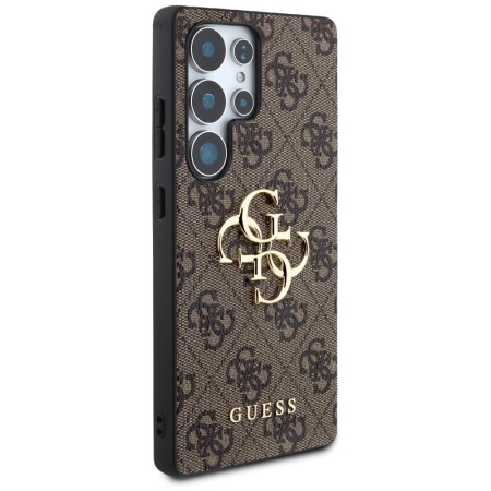 Husa pentru Samsung Galaxy S25 Ultra - Guess Hardcase 4G Big Metal Logo - Brown