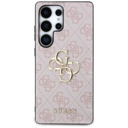 Husa pentru Samsung Galaxy S25 Ultra - Guess Hardcase 4G Big Metal Logo - Pink