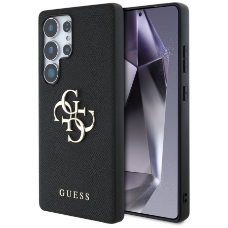 Husa pentru Samsung Galaxy S25 Ultra - Guess Hardcase 4G Grained Big and Classic Logo - Black