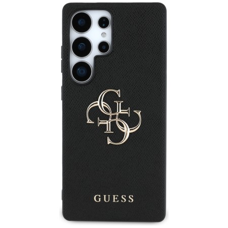 Husa pentru Samsung Galaxy S25 Ultra - Guess Hardcase 4G Grained Big and Classic Logo - Black