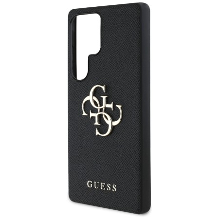 Husa pentru Samsung Galaxy S25 Ultra - Guess Hardcase 4G Grained Big and Classic Logo - Black