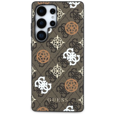 Husa pentru Samsung Galaxy S25 Ultra - Guess Hardcase 4G Peony - Brown