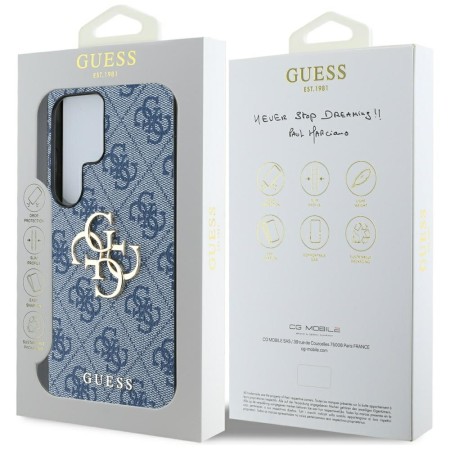 Husa pentru Samsung Galaxy S25 Ultra - Guess Hardcase 4G Big Logo - Blue