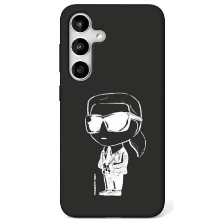 Husa pentru Samsung Galaxy S25 - Karl Lagerfeld Silicone Graffiti MagSafe - Ikonik