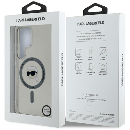 Husa pentru Samsung Galaxy S25 Ultra - Karl Lagerfeld IML MagSafe - Karls Head