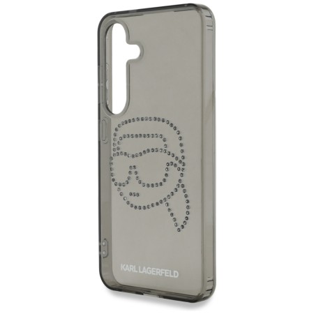 Husa pentru Samsung Galaxy S25 - Karl Lagerfeld IML Rhinestones Luxury - Karl Head