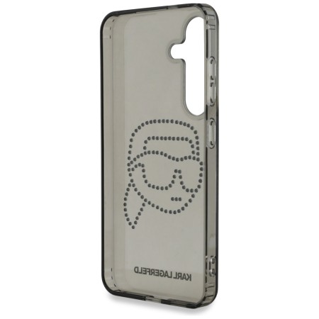 Husa pentru Samsung Galaxy S25 - Karl Lagerfeld IML Rhinestones Luxury - Karl Head