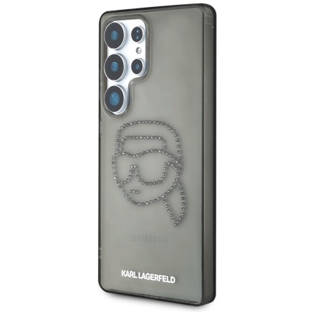 Husa pentru Samsung Galaxy S25 Ultra - Karl Lagerfeld IML Rhinestones Luxury - Karl Head