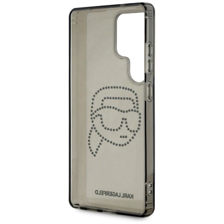 Husa pentru Samsung Galaxy S25 Ultra - Karl Lagerfeld IML Rhinestones Luxury - Karl Head