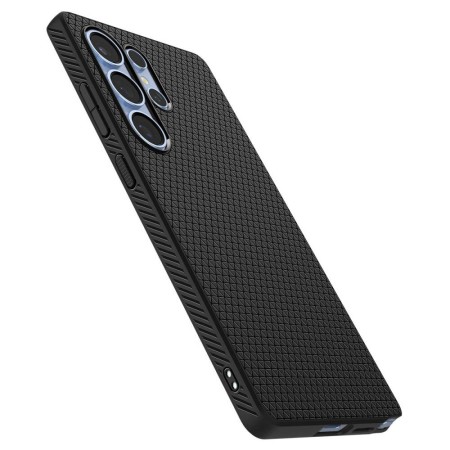 Husa pentru Samsung Galaxy S25 Ultra - Spigen Liquid Air - Matte Black