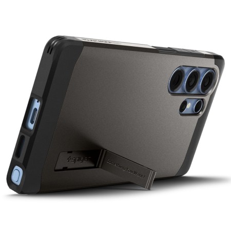 Husa pentru Samsung Galaxy S25 Ultra - Spigen Tough Armor MagSafe - Gunmetal