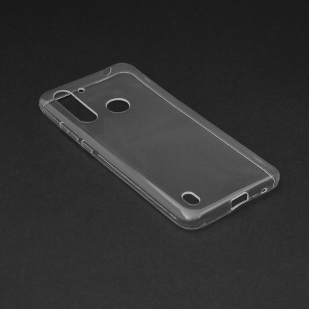 #Techsuit - Clear Silicone (bulk) - Motorola Moto G8 Power Lite - Transparent