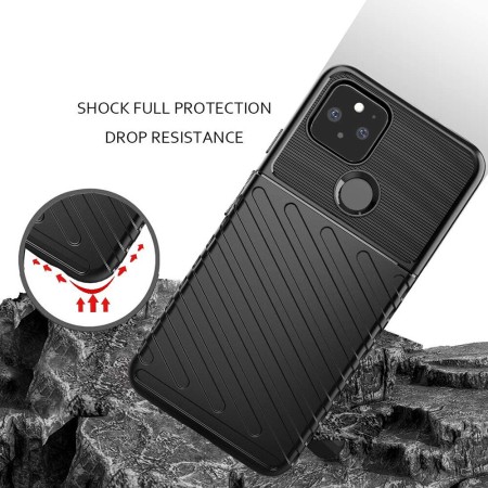 Techsuit - Thunder Flex - Google Pixel 5 - Black