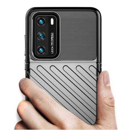 Techsuit - Thunder Flex - Huawei P40 - Black