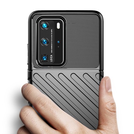 Techsuit - Thunder Flex - Huawei P40 Pro - Black