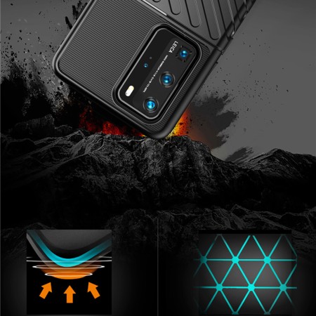 Techsuit - Thunder Flex - Huawei P40 Pro - Black