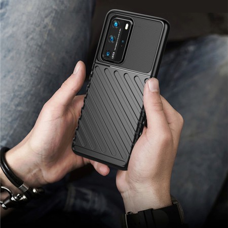 Techsuit - Thunder Flex - Huawei P40 Pro - Black