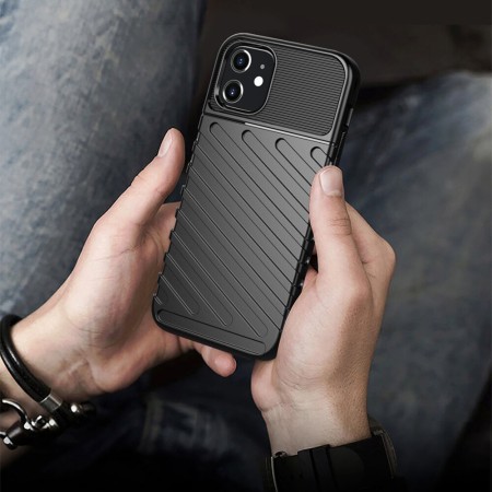 Techsuit - Thunder Flex - iPhone 12 Mini - Black