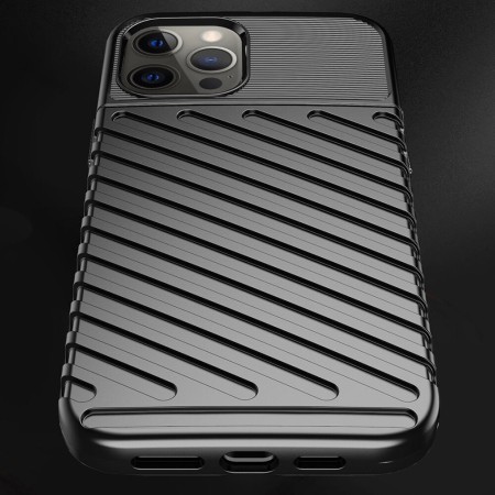 Techsuit - Thunder Flex - iPhone 12 / 12 Pro - Black