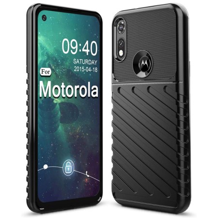 Techsuit - Thunder Flex - Motorola Moto E 2020 - Black