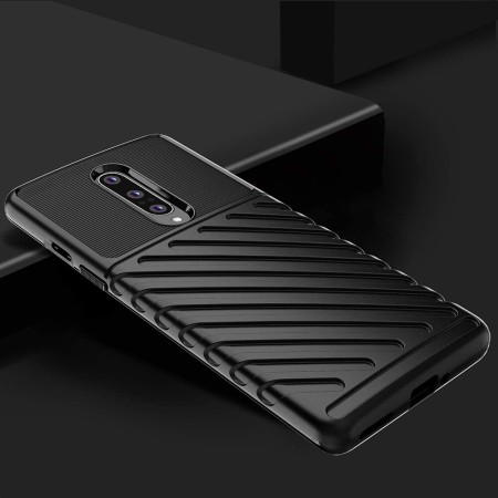 Techsuit - Thunder Flex - OnePlus 8 - Black