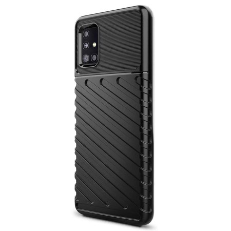 Techsuit - Thunder Flex - Samsung Galaxy A71 5G - Black