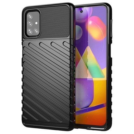 Techsuit - Thunder Flex - Samsung Galaxy M31s - Black