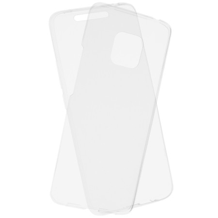 Techsuit - Clear Silicone 360 (bulk) - Huawei Mate 20 Pro - Transparent