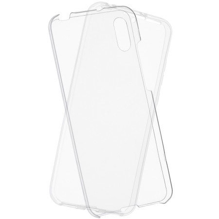 Techsuit - Clear Silicone 360 (bulk) - Huawei Y6 2019 - Transparent