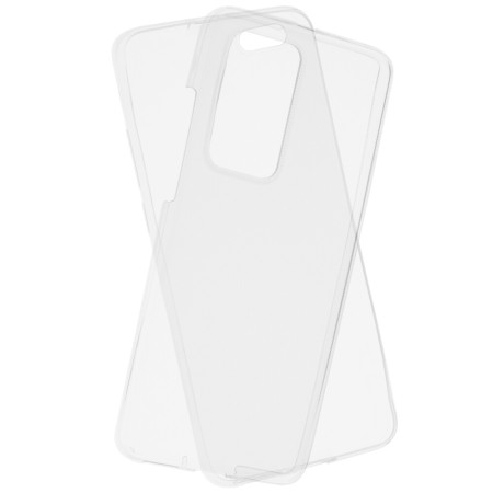 Techsuit - Clear Silicone 360 (bulk) - Huawei P40 Pro - Transparent