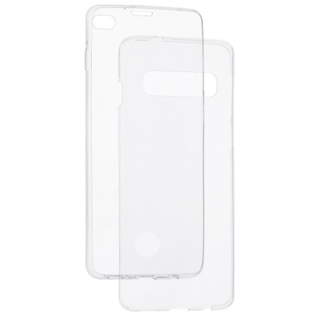 Techsuit - Clear Silicone 360 (bulk) - Samsung Galaxy S10 Plus - Transparent