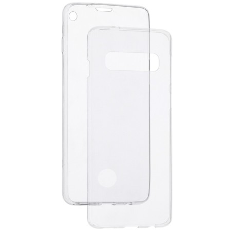 Techsuit - Clear Silicone 360 (bulk) - Samsung Galaxy S10 - Transparent